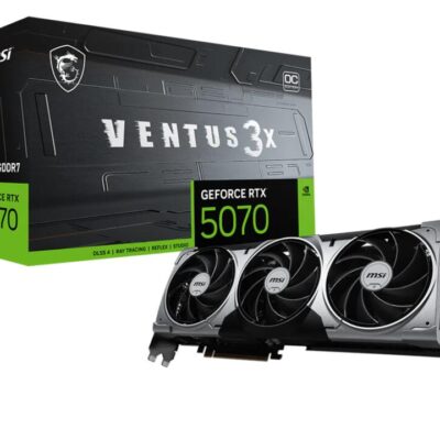 MSI GeForce RTX 5070 12G VENTUS 3X OC Gaming Graphics Card