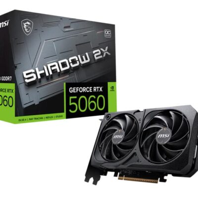 MSI GeForce RTX 5060 8G SHADOW 2X OC Gaming Graphics Card