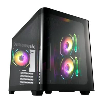 QuantumCrown. Ready To Go Gaming PC (OP-S06472) R7-7700X, RTX5060Ti 8GB, 32GB RAM, 1TB SSD, WIN 11 HOME, 3Y Warranty