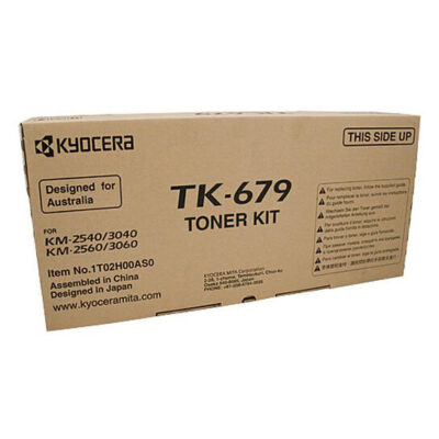 1 x Genuine Kyocera TK-679 Black Toner KM2560, KM3060, TASKalfa 300i - 20,000 Pages