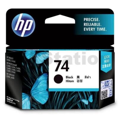 HP 74 Genuine Black Inkjet  Cartridge CB335WA - 220 Pages
