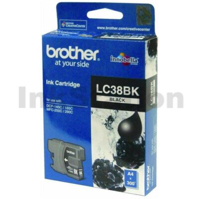 Genuine Brother LC-38BK Black Inkjet - 300 pages
