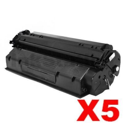 5 x HP C7115A (15A) Compatible Black Toner Cartridge - 2,500 Pages