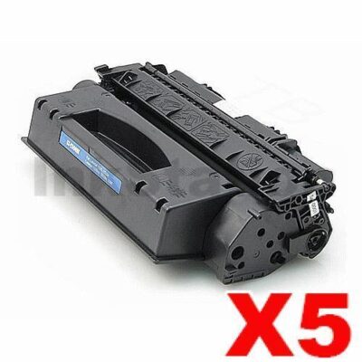 5 x HP Q5949X (49X) Compatible Black Toner Cartridge - 6,000 Pages