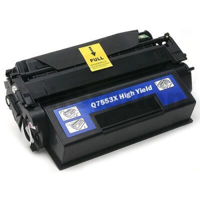 1 x HP Q7553X (53X) Compatible Black Toner Cartridge - 7,000 Pages