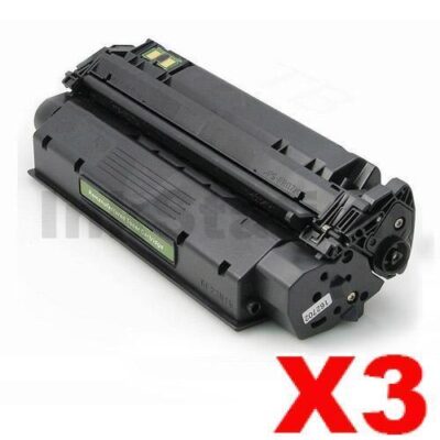 3 x HP Q2613X (13X) Compatible Black Toner Cartridge - 4,000 Pages