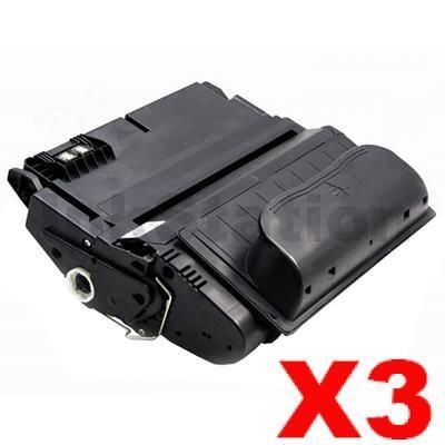 3 x HP Q1339A (39A) Compatible Black Toner Cartridge - 18,000 Pages
