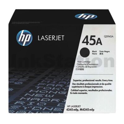 1 x HP Q5945A (45A) Genuine Black Toner Cartridge - 18,000 Pages