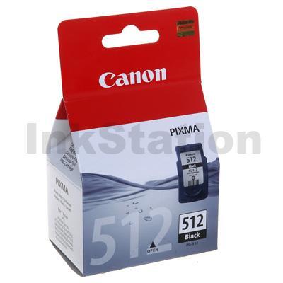 Canon PG-512 Black High Yield Genuine InkJet Cartridge - 401 pages