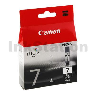 Canon PGI-7BK Black Genuine InkJet Cartridge