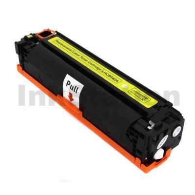 HP CB542A (125A) Compatible Yellow Toner Cartridge - 1,400 Pages