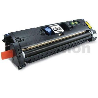 HP Q3962A (122A) Compatible Yellow High Yield  Toner Cartridge - 4,000 Pages