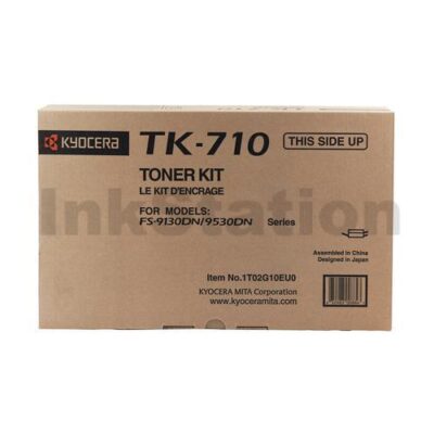 1 x Genuine Kyocera TK-710 Black Toner Cartridge FS-9530DN - 40,000 pages