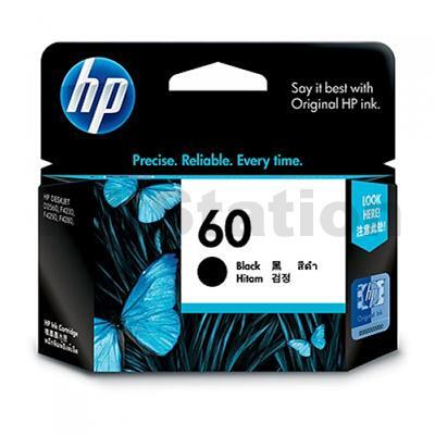 HP 60 Genuine Black Inkjet Cartridge CC640WA - 200 Pages