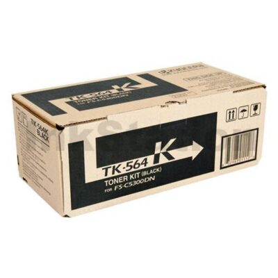 Genuine Kyocera TK-564K Black Toner Cartridge FS-C5300DN, FS-C5350DN, P-6030CDN - 12,000 pages