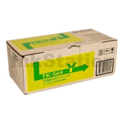 Genuine Kyocera TK-564Y Yellow Toner Cartridge FS-C5300DN, FS-C5350DN, P-6030CDN - 10,000 pages