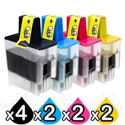 10 Pack Brother Compatible LC-47 Inkjet Combo [4BK,2C,2M,2Y]