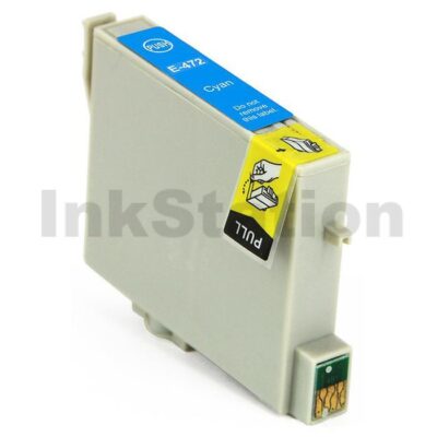 Compatible Epson T0472 Cyan Ink Cartridge