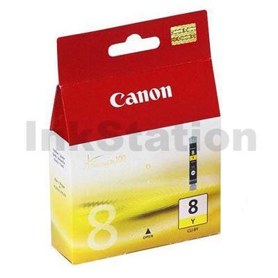 Genuine Canon CLI-8Y Yellow Inkjet Cartridge