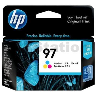 HP 97 Genuine [Tri Colour] Inkjet Cartridge C9363WA - 450 Pages