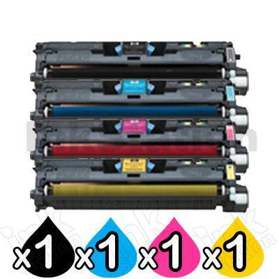 4-Pack Compatible Laser Toner Cartridge Combo for Canon LBP 2410