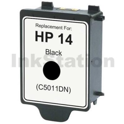 HP 14 Compatible Black Inkjet Cartridge C5011DA