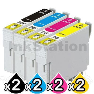 8 Pack Compatible Epson T0561-T0564 series [2BK,2C,2M,2Y]