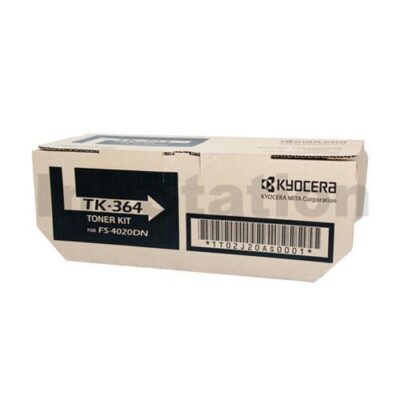 1 x Genuine Kyocera TK-364 Black Toner Cartridge FS-4020DN - 20,000 pages @ 5%