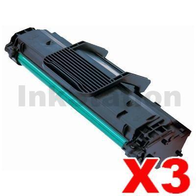 3 x Fuji Xerox Phaser 3124 / 3125/ 3117/ 3122  Black Compatible Toner Cartridge(CWAA0759) - 3,000pages
