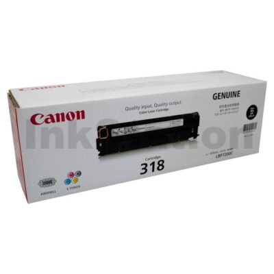 1 x Genuine Canon CART-318 Black Toner Cartridge - 3,100 pages