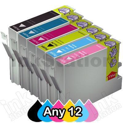 Any 12 Compatible Epson 81N series Ink Cartridge