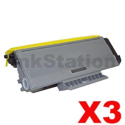3 x Brother TN-3290 Black Compatible High Yield Toner Cartridge - 8,000 pages