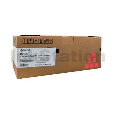 Genuine Kyocera TK-154M Magenta Toner Cartridge FS-C1020MFP - 6,000 pages