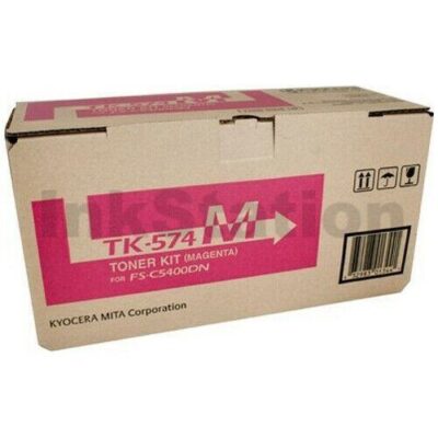 Genuine Kyocera TK-574M Magenta Toner Cartridge FS-C5400DN, P-7035CDN - 12,000 Pages