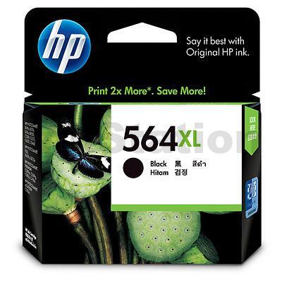 1 x HP 564XL Genuine Black High Yield Inkjet Cartridge CN684WA - 550 Pages