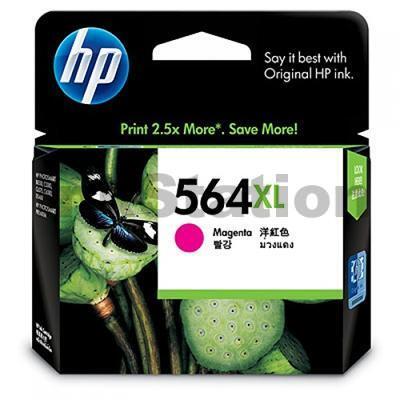 HP 564XL Genuine Magenta High Yield Inkjet Cartridge CB324WA - 750 Pages