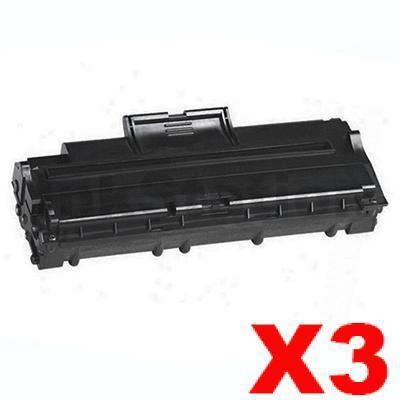3 x Compatible Samsung ML-1210D3 Black Toner Cartridge - 3,000pages