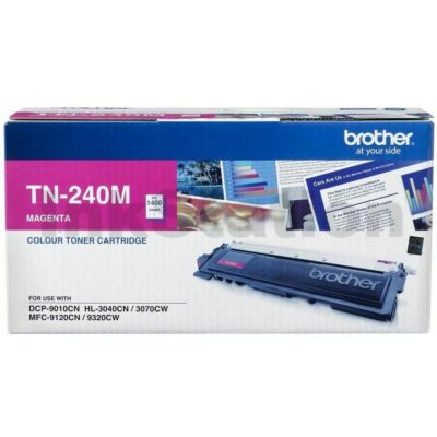 Brother TN-240M Genuine Magenta Toner Cartridge - 1,400 pages