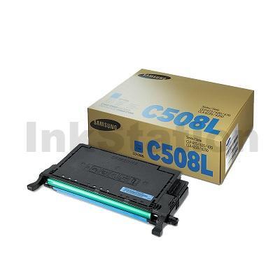 Genuine Samsung CLP-620ND, CLP-670ND, CLX-6220FX, CLX-6250FX Cyan Toner Cartridge SU058A - 4,000 pages(CLT-C508L C508L)
