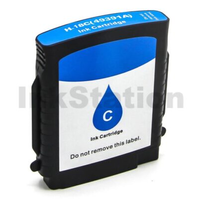 HP 18 Compatible Cyan Inkjet Cartridge C4937A