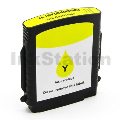 HP 18 Compatible Yellow Inkjet Cartridge C4939A