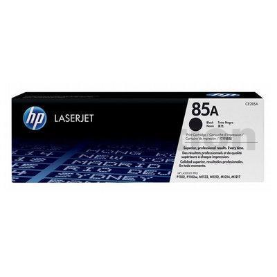 1 x HP CE285A (85A) Genuine Black Toner Cartridge - 1,600 Pages