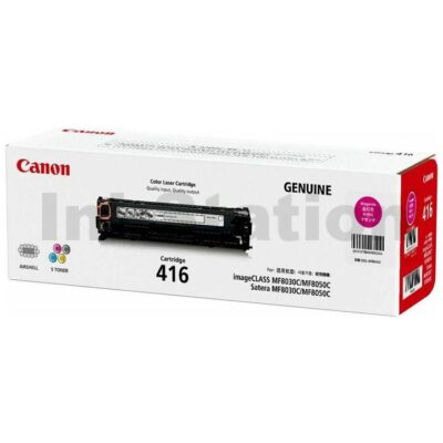 Genuine Canon CART-416 Magenta Toner Cartridge 1,500 pages