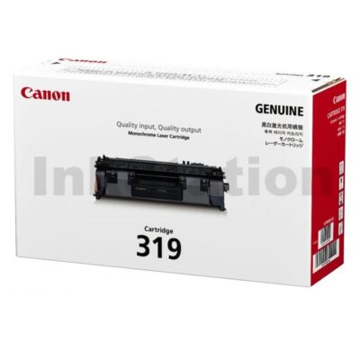 1 x Canon CART-319 Black Genuine Laser Toner Cartridge 2,100 pages