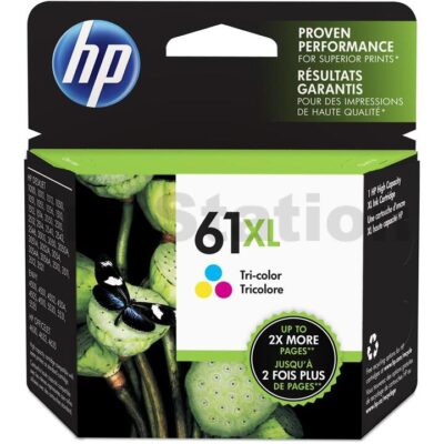 HP 61XL Genuine Colour High Yield Inkjet Cartridge CH564WA - 330 Pages