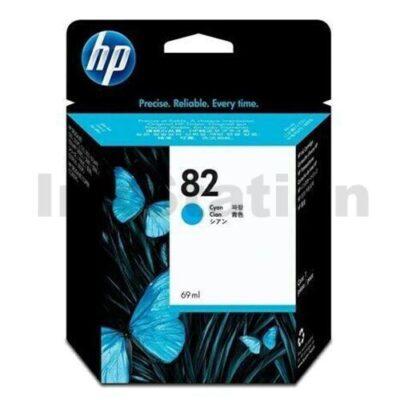 HP 82 Genuine Cyan Inkjet Cartridge C4911A - 3,200 Pages