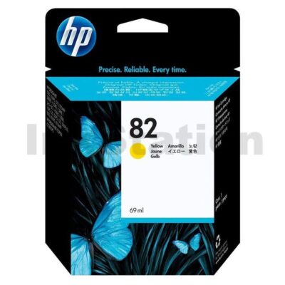 HP 82 Genuine Yellow Inkjet Cartridge C4913A - 3,200 Pages