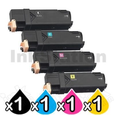 4-Pack Compatible Cartridge Combo for Fuji Xerox C2120 [1BK,1C,1M,1Y]
