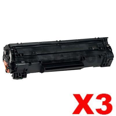 3 x Canon CART-313 Black Compatible Toner Cartridge 2,000 Pages