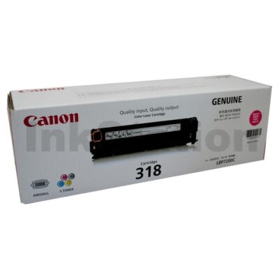 Genuine Canon CART-318M Magenta Toner Cartridge - 2,400 pages